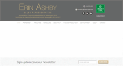 Desktop Screenshot of erinashby.com